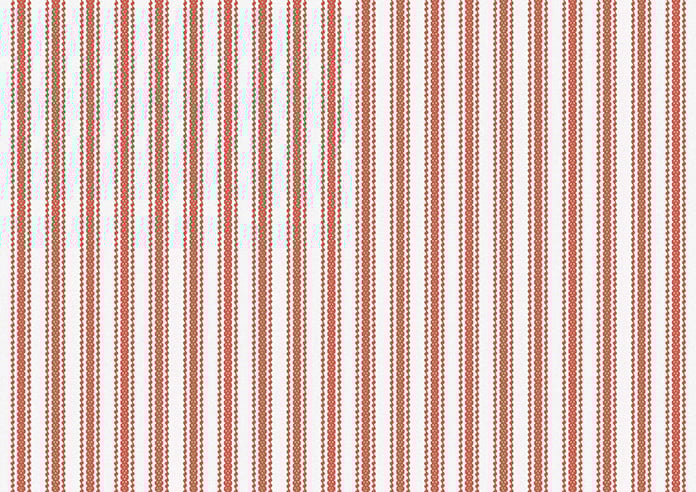 Lace Stripes, Toast Orange - Motorised Roman Blind - Image 7